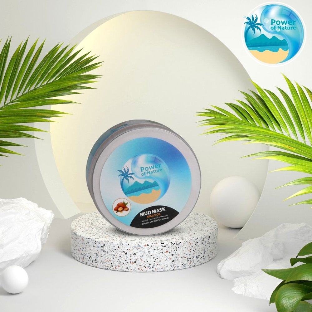 Facial Mud Mask With Argan Oil